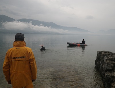 ricerche subacqueo castelveccana