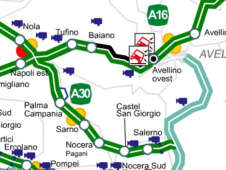 incidente a16 autobus