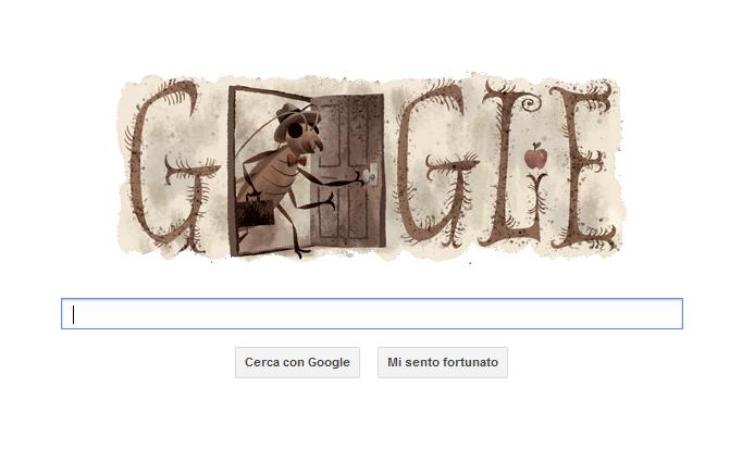doodle google franz Kafka