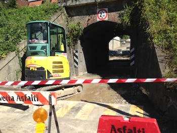 lavori gazzada via dante