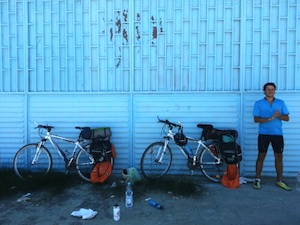 foto blogger bicicletta apertura