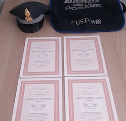 finanza dogana apertura