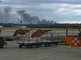 cardano al campo incendio