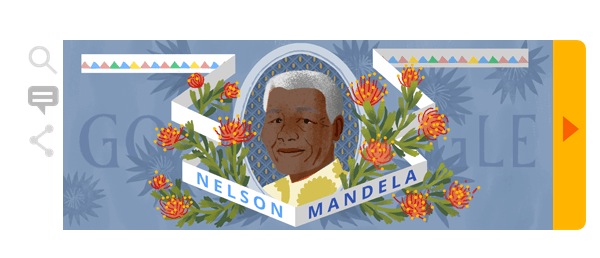 Nelson Mandela in google