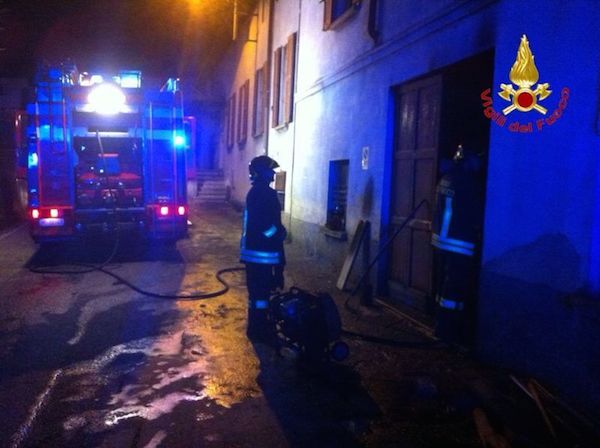 incendio vigili del fuoco 22 luglio 2014