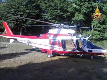 elicottero vigili del fuoco
