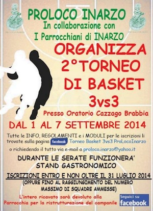 torneo cazzago inarzo basket