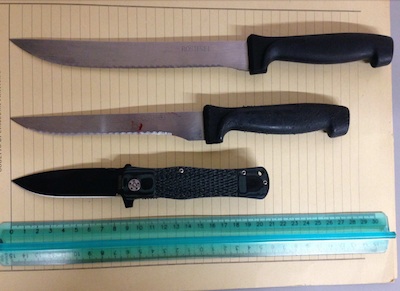 coltelli busto arsizio carabinieri