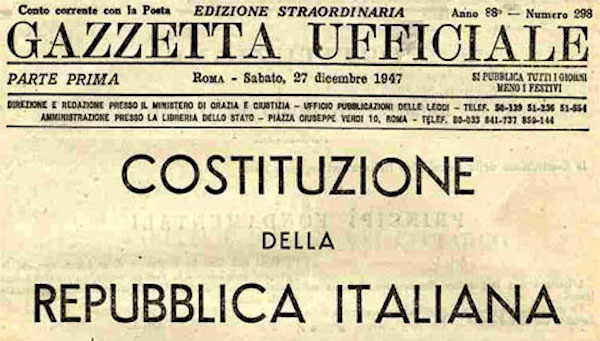 costituzione italiana lunga