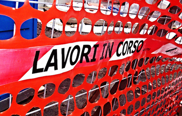 lavori in corso foto